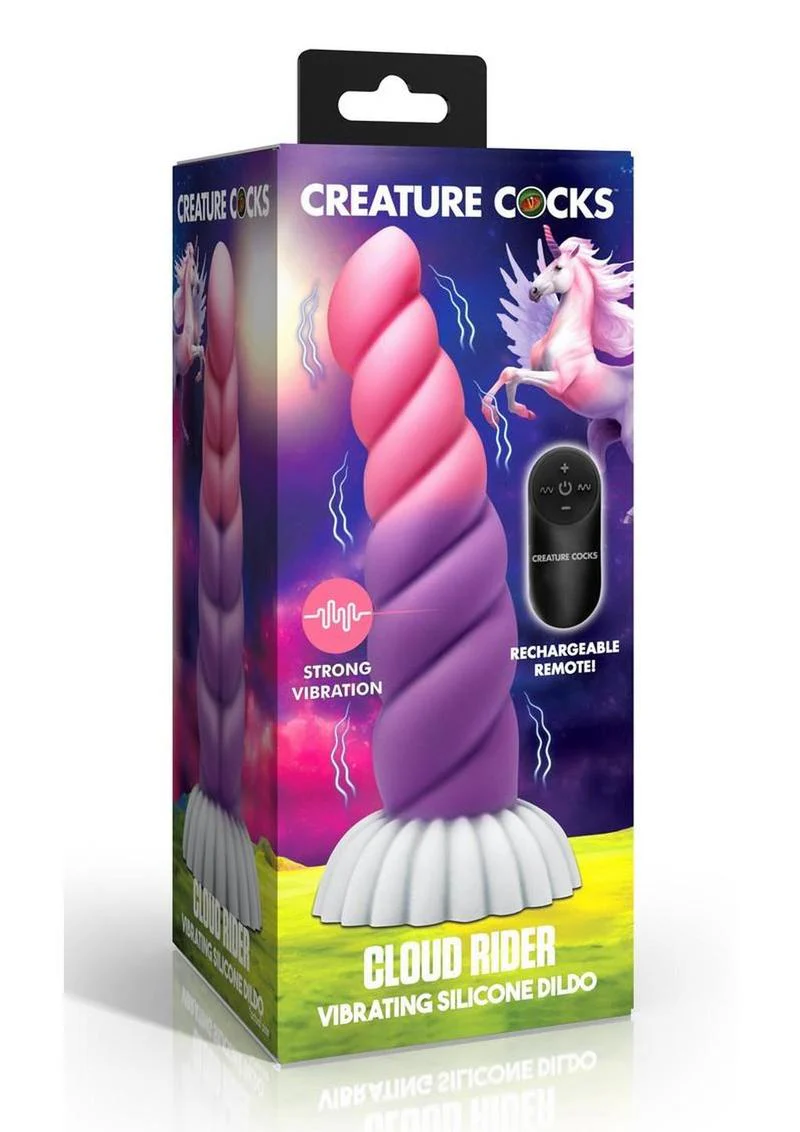 Creature Cocks Cloud Rider Unicorn Rechargeable Silicone Dildo - Image 2
