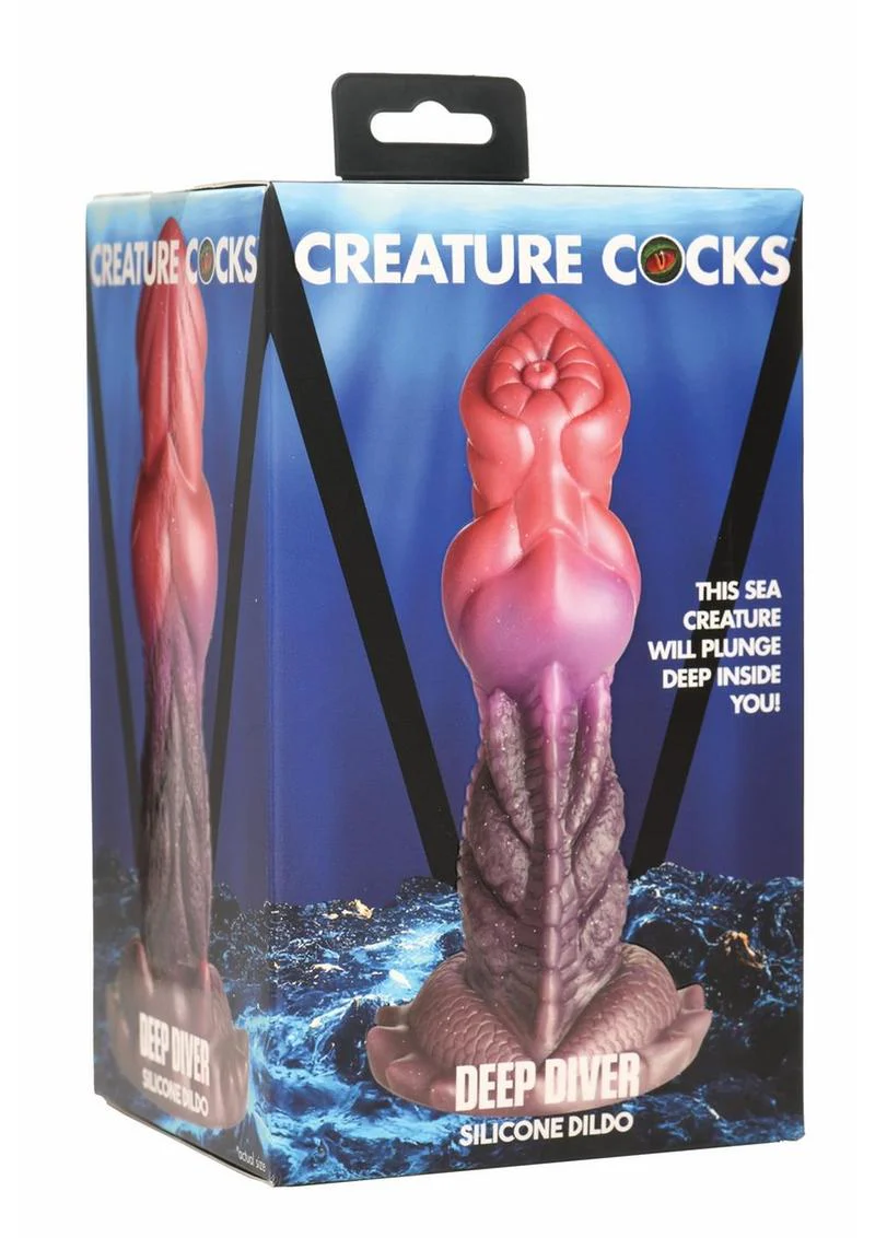 Creature Cocks Deep Diver Silicone Dildo - Image 2