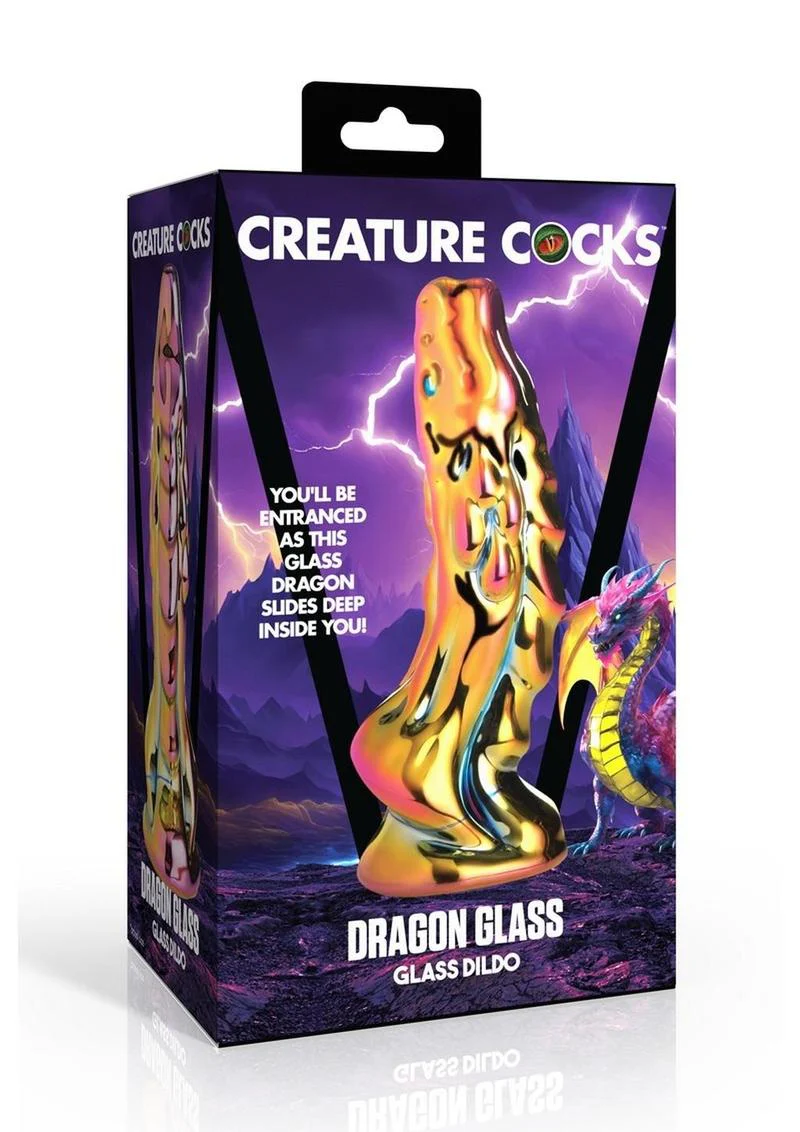 Creature Cocks Dragon Glass Dildo - Image 2