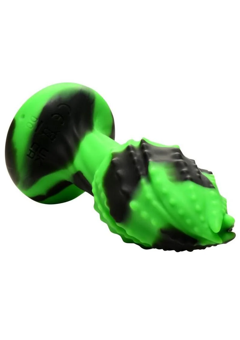 Creature Cocks Eye Of The Spawn Rechargeable Silicone Vibrating and Squirming Butt Plug with Remote - Image 3