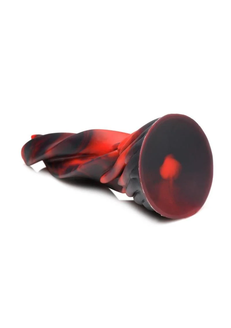 Creature Cocks Hell Kiss Twisted Tongues Silicone Dildo - Image 4