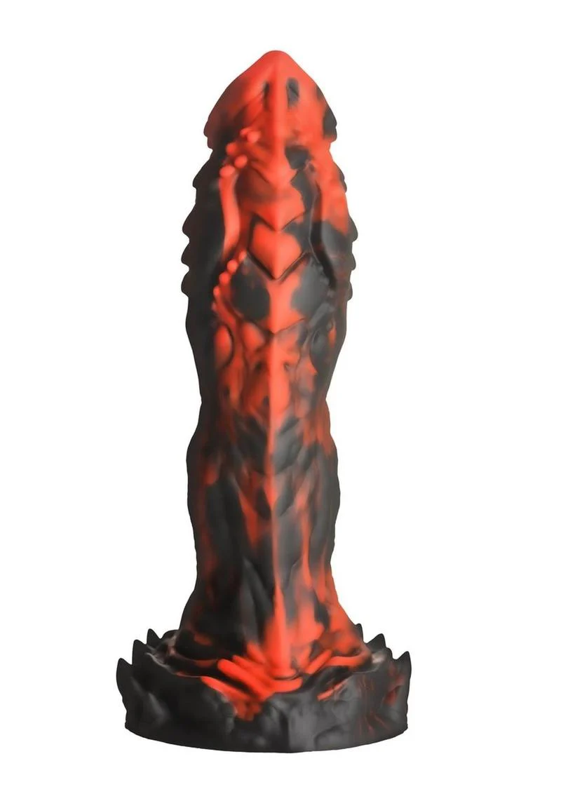 Creature Cocks Inferno Cock Vibrating Silicone Dildo - Image 3