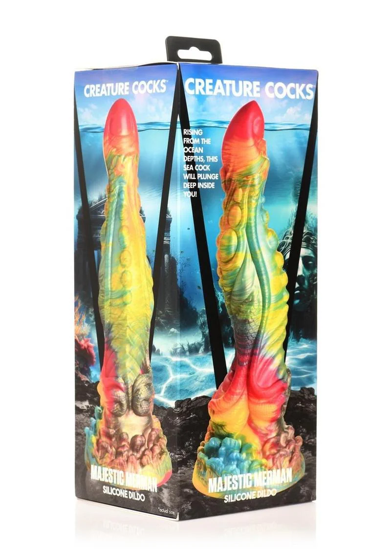 Creature Cocks Majestic Merman Silicone Dildo - Image 2