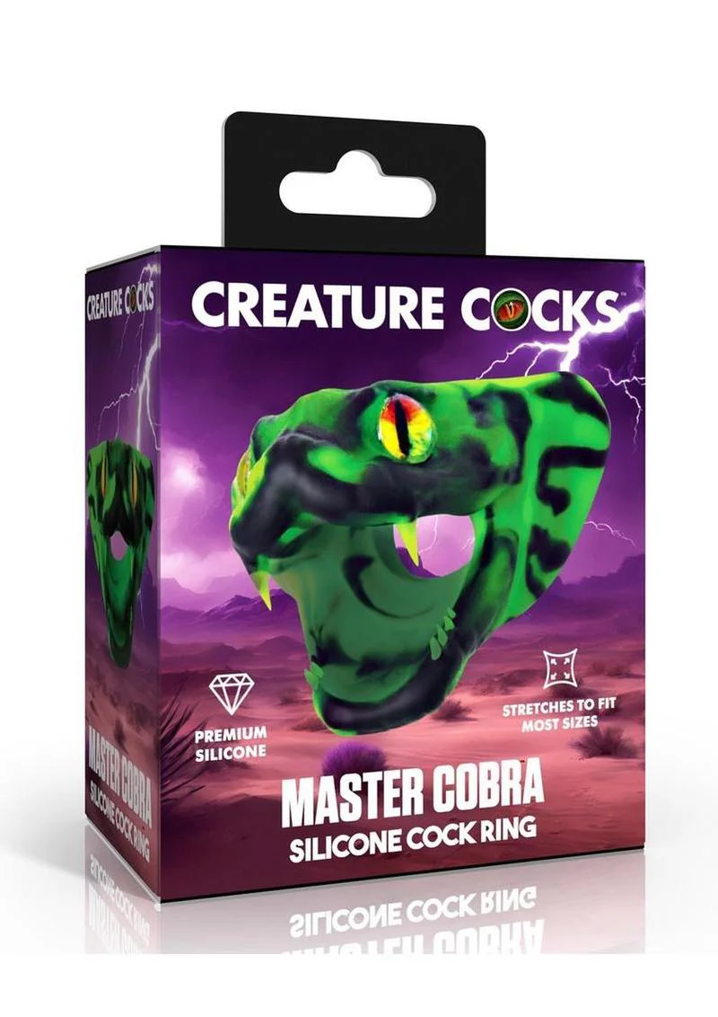 Creature Cocks Master Cobra Silicone Cock Ring - Image 3
