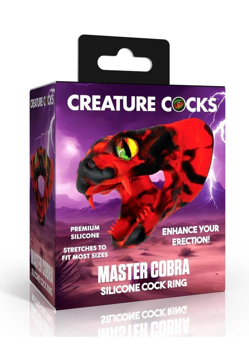 Creature Cocks Master Cobra Silicone Cock Ring - Image 6
