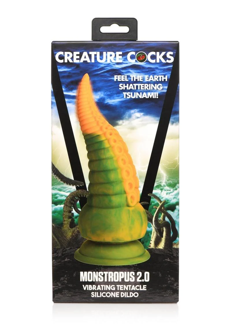 Creature Cocks Monstropus 2.0 Vibrating Tentacle Rechargeable Silicone Dildo - Image 2
