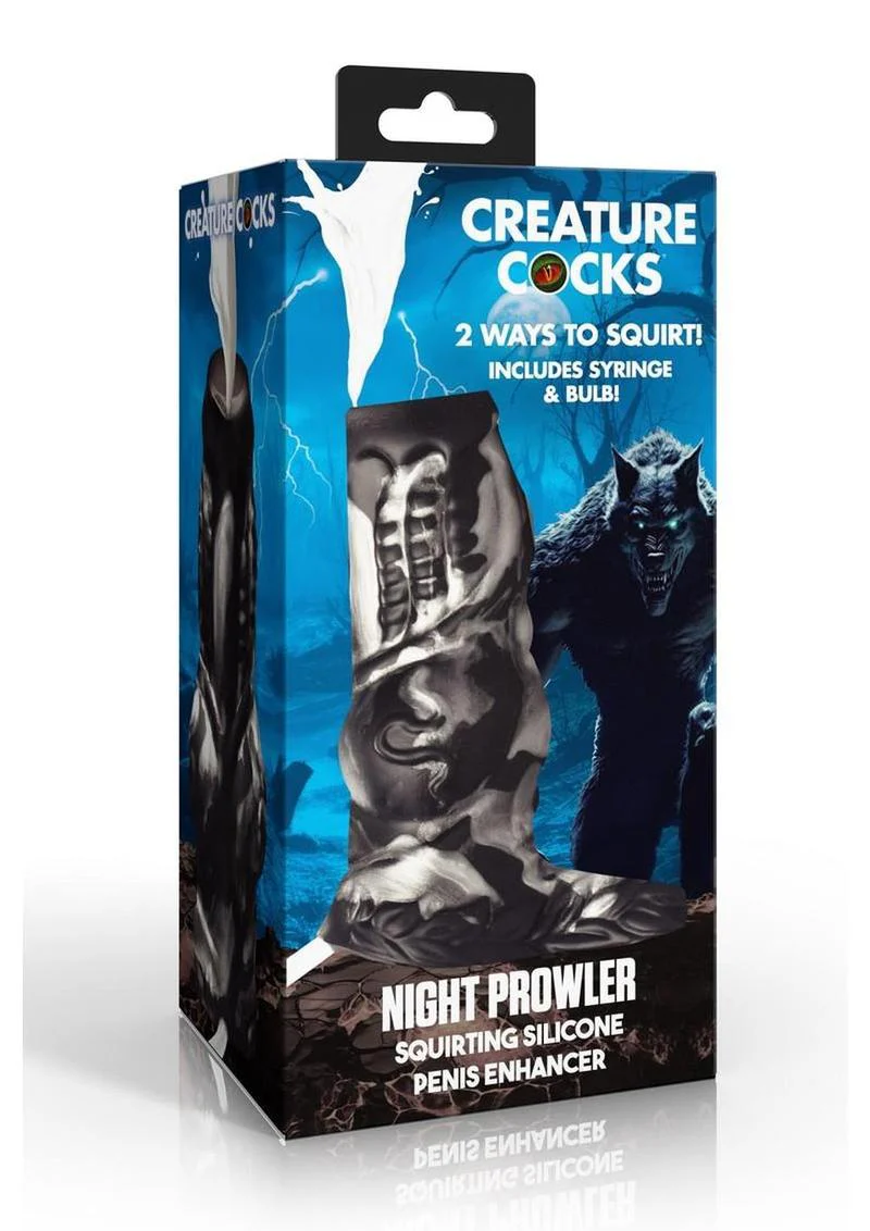 Creature Cocks Night Prowler Squirting Silicone Penis Enhancer - Image 2