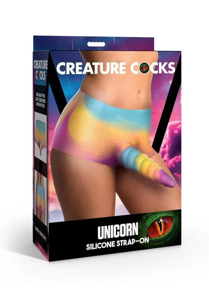 Creature Cocks Unicorn Silicone Strap-On - Image 2