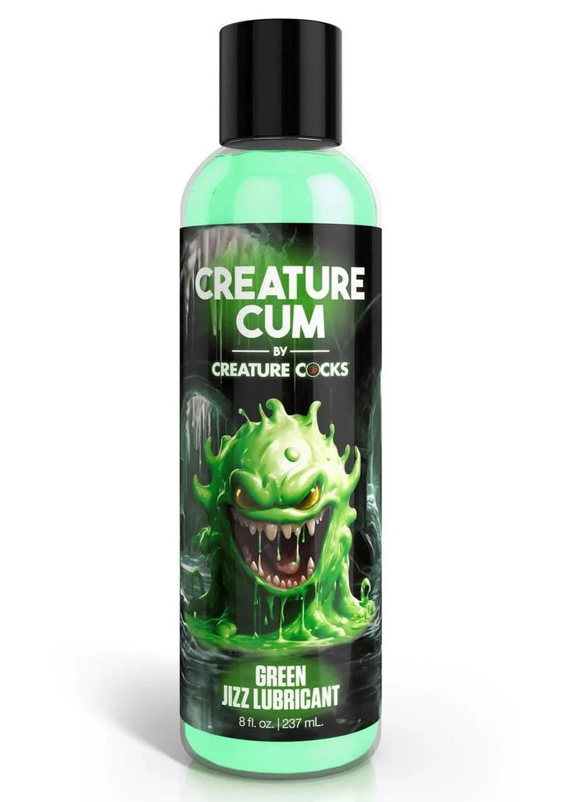 Creature Cum Green Unscented Jizz Water Based Lubricant - Image 5
