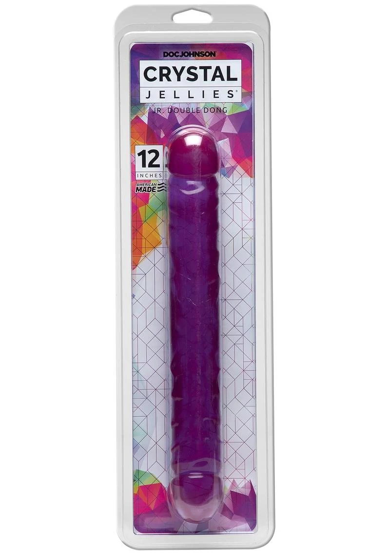 Crystal Jellies Jr. Double Dildo - Image 6