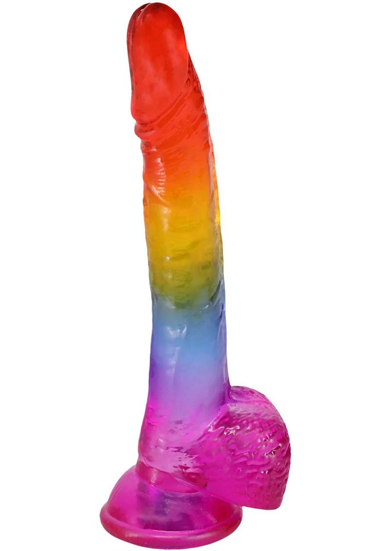 Crystal Jellies Realistic Dildo with Balls