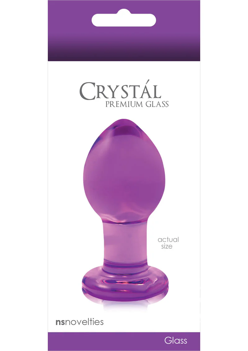 Crystal Premium Glass Butt Plug - Image 2