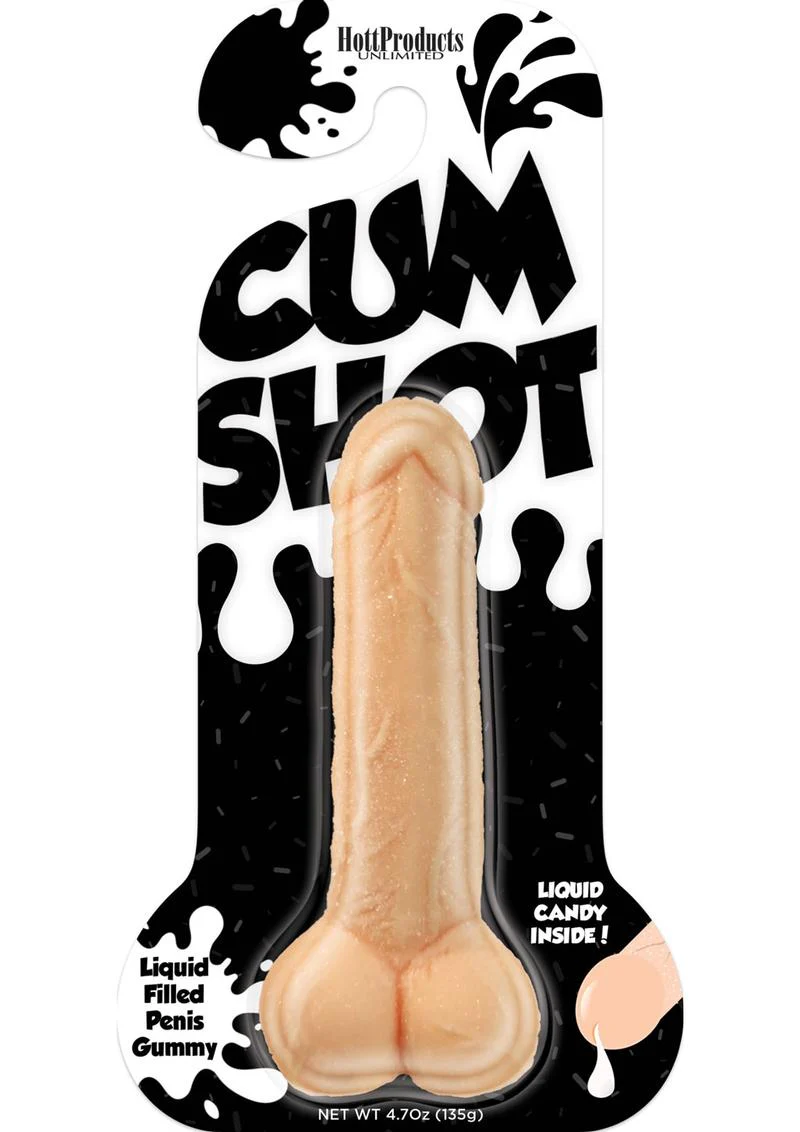 Cum Shot Liquid Candy Filled Gummy Pecker - Image 2