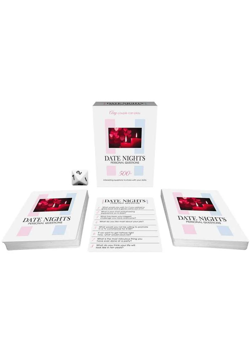 Date Nights - Personal Questions Dice Game - Image 2