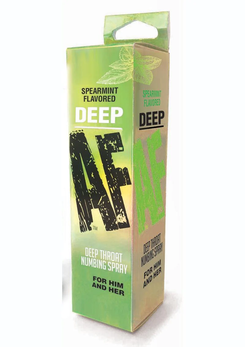 Deep AF Numbing Throat Spray Spearmint - Image 2