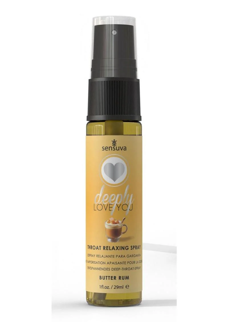 Deeply Love You Throat Relaxing Spray Butter Rum