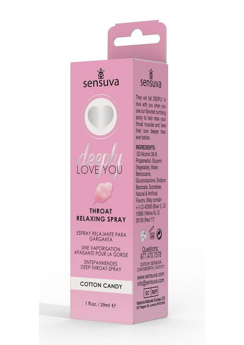 Deeply Love You Throat Relaxing Spray Cotton Candy - Image 2