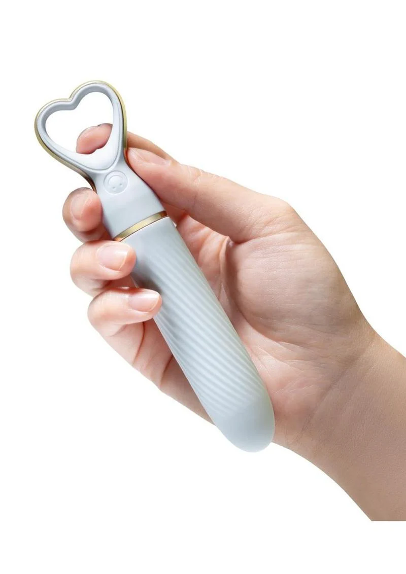 Delice Heartthrob Rechargeable Silicone Vibrator - Something - Image 3