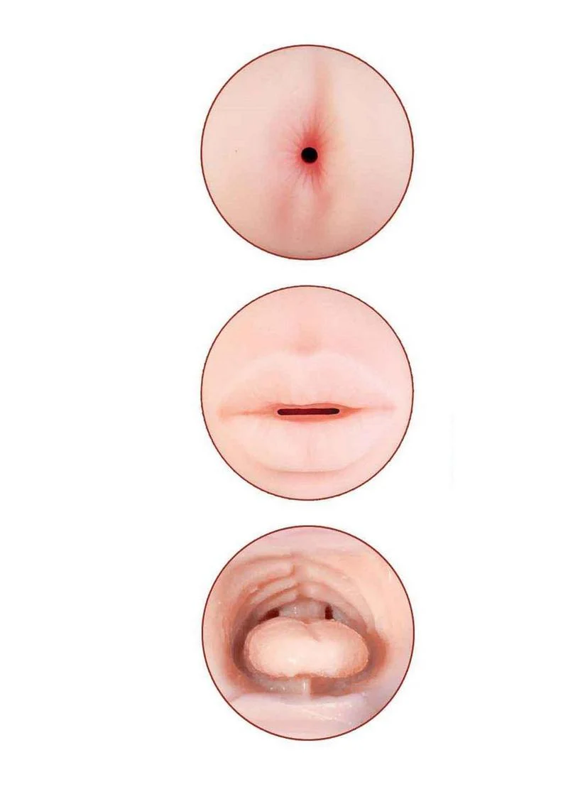 Delite Two Ways Mouth and Ass Masturbator - Image 4