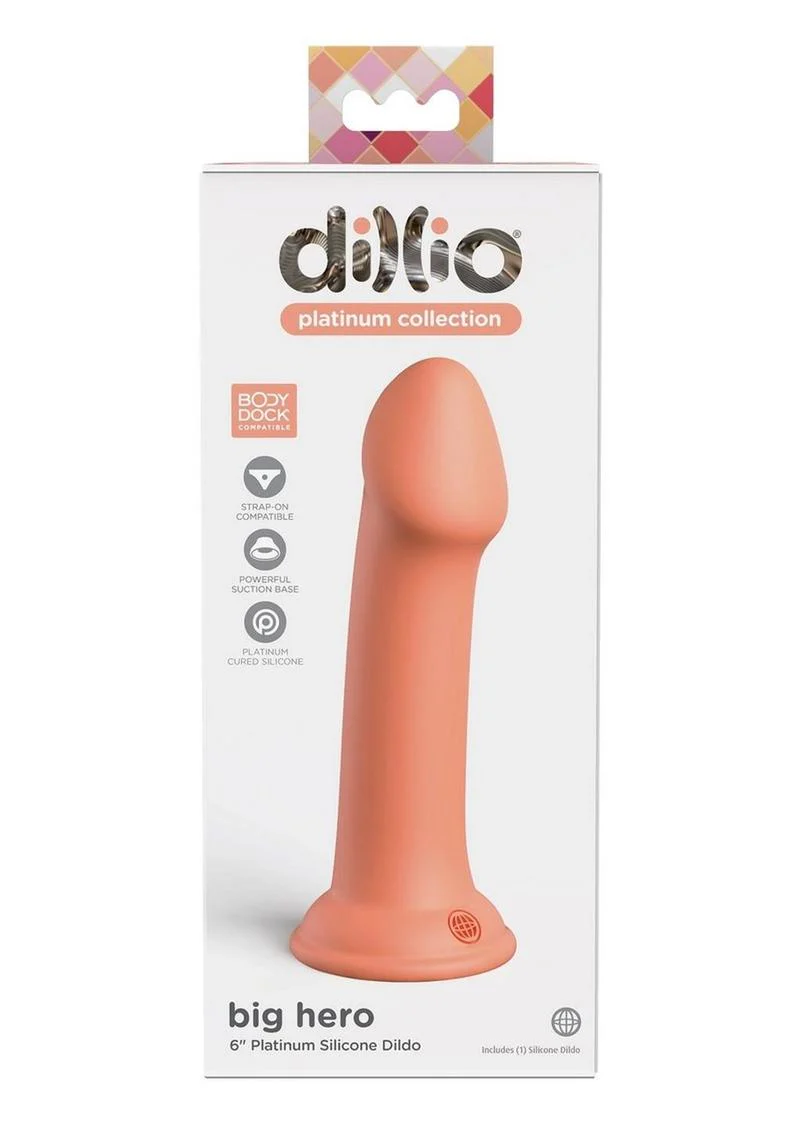 Dillio Platinum Big Hero Silicone Dildo - Image 5