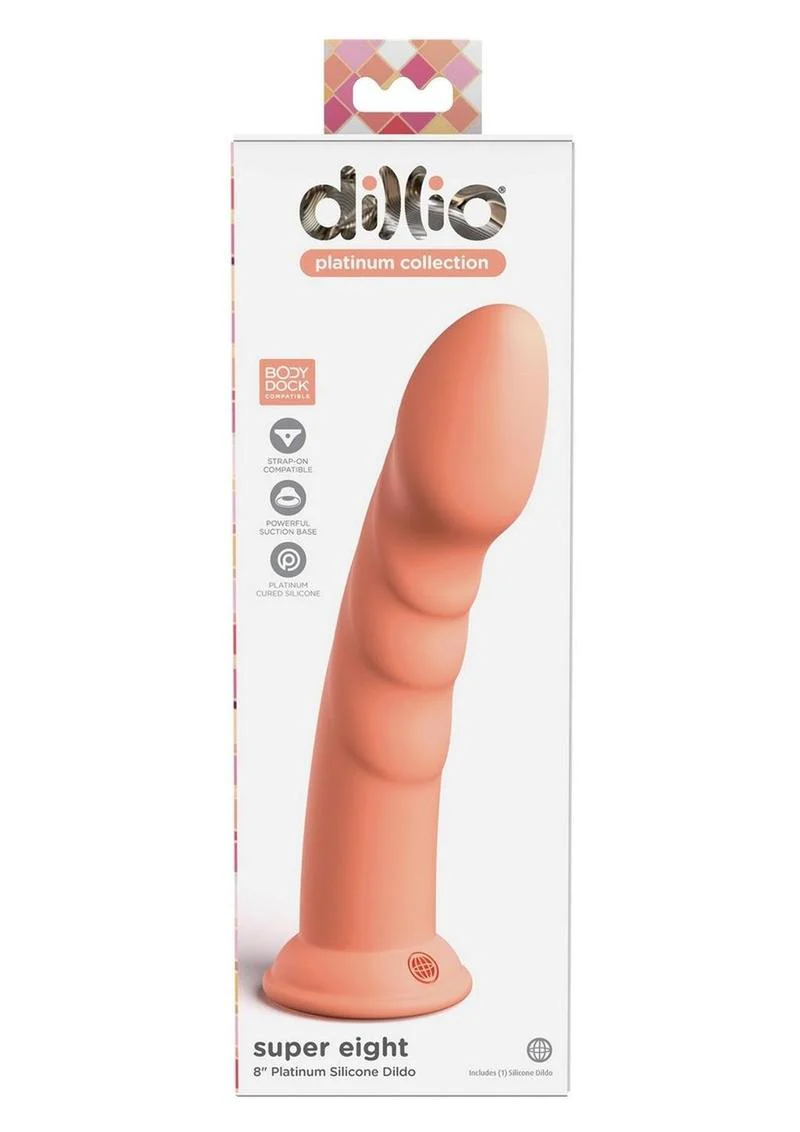 Dillio Platinum Super Eight Silicone Dildo - Image 8