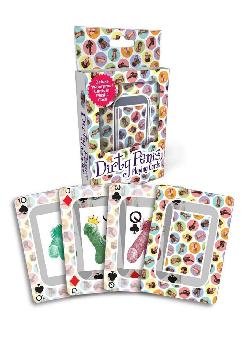 Dirty Penis Waterproof Playing Cards