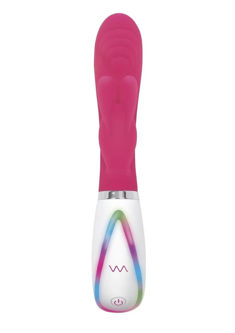Disco Bunny Rechargeable Silicone Rabbit Vibrator with Dual Stimulation - Image 3