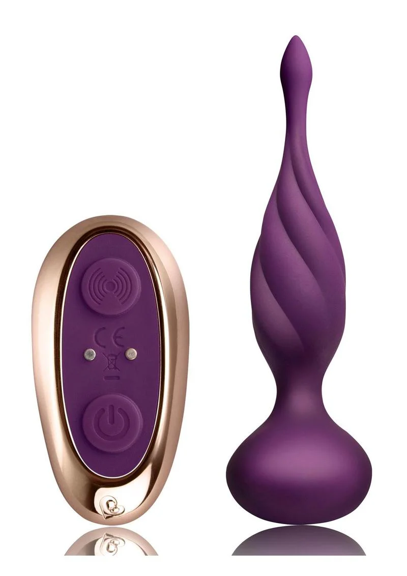 Discover Rechargeable Silicone Anal Vibrator with Remote Control - Image 2