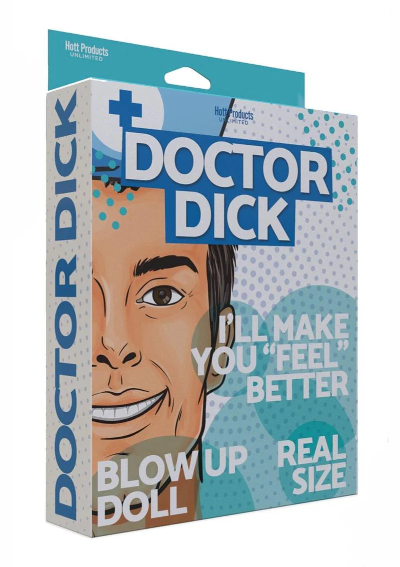 Doctor Dick Blow Up Party Doll - Image 2