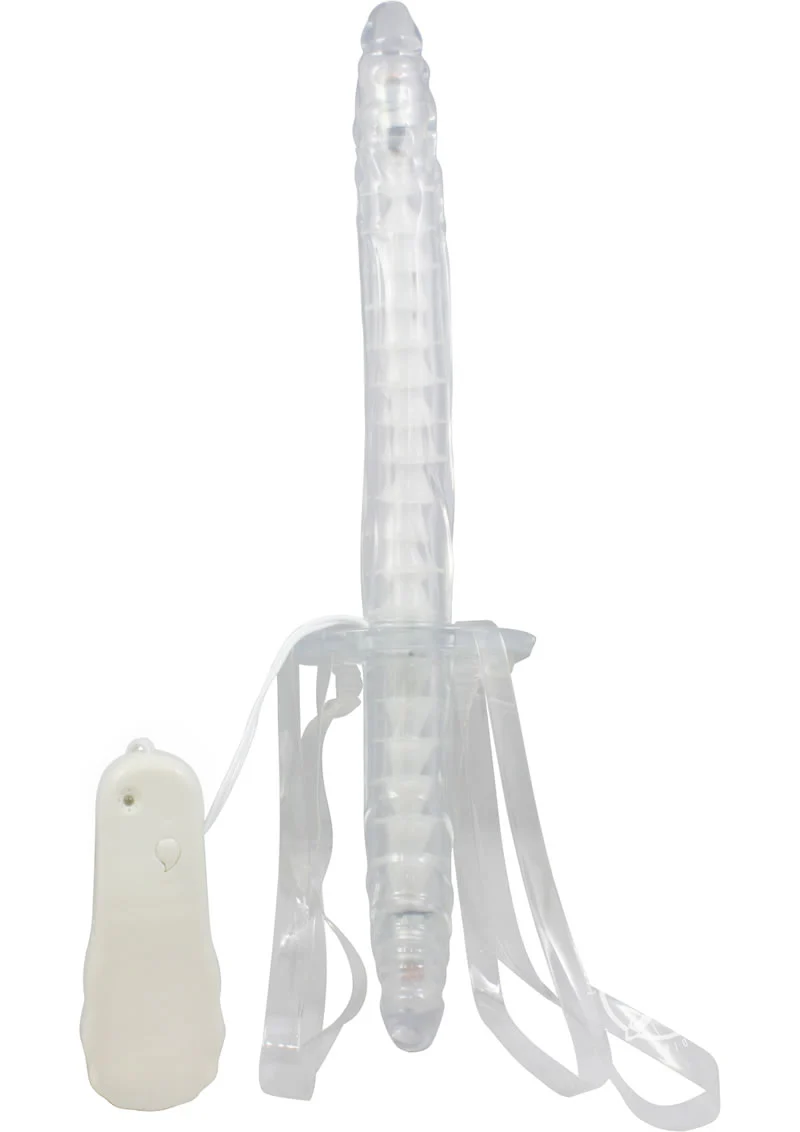 Double Fuk Vibrating Dildo Strap-On - Image 2