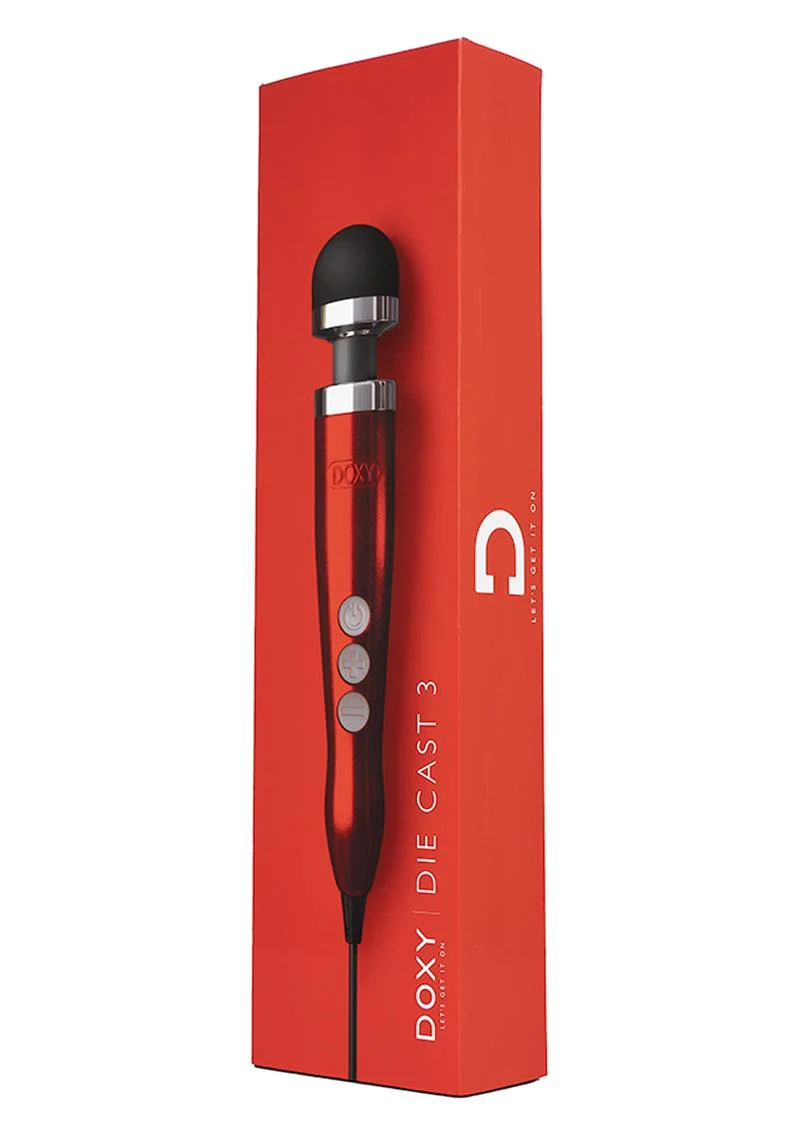 Doxy Die Cast 3 Wand Plug-In Vibrating Body Massager - Image 10