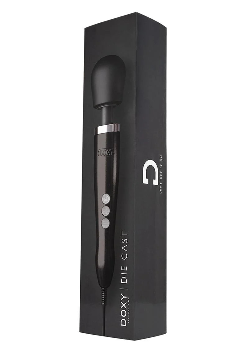 Doxy Die Cast Wand Metal Plug-In Vibrating Body Massager - Image 5