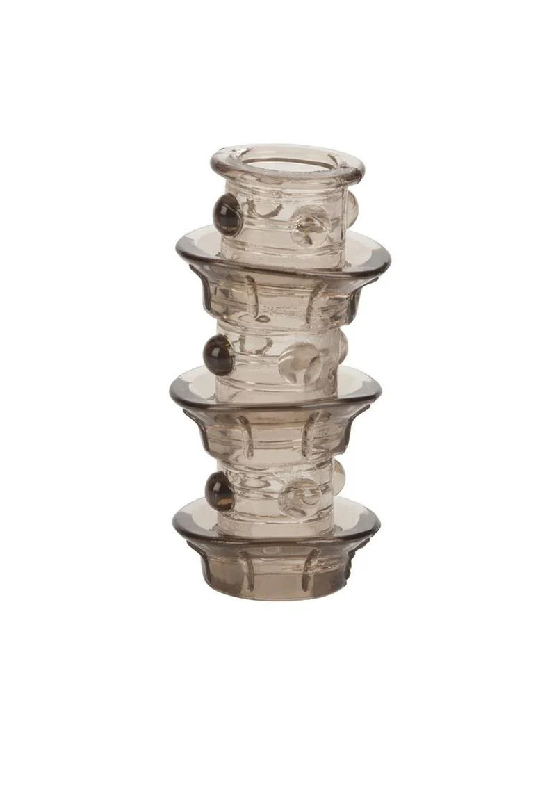 Dr. Joel Kaplan Beaded Girth Ring Triple Stacker Cock Ring - Image 3
