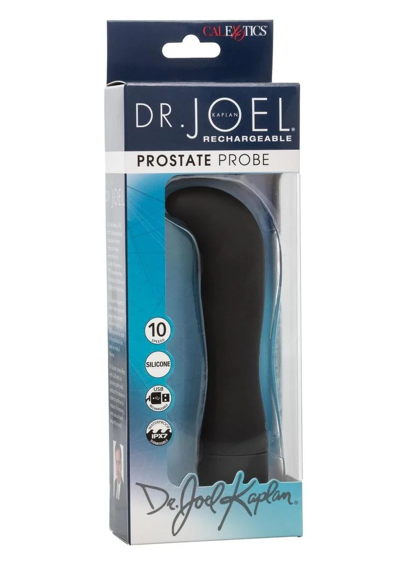 Dr. Joel Kaplan Rechargeable Silicone Prostate Probe Anal Vibrator - Image 2