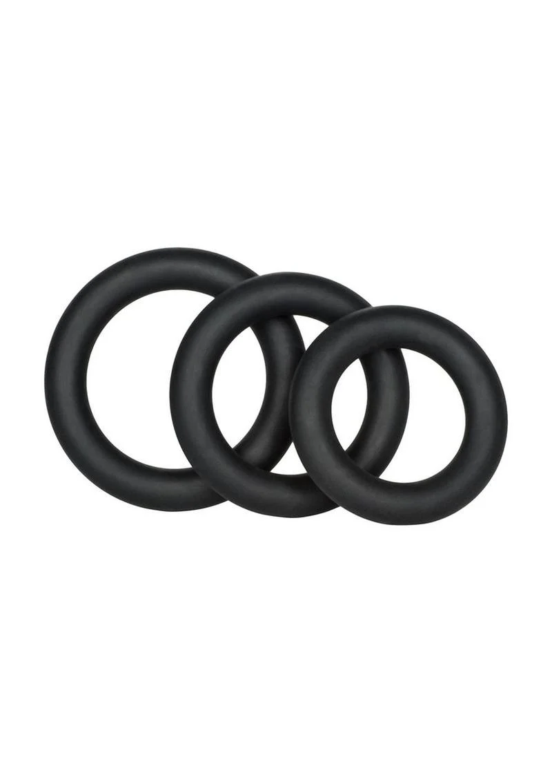 Dr. Joel Kaplan Silicone Support Rings Cock Ring - Image 3