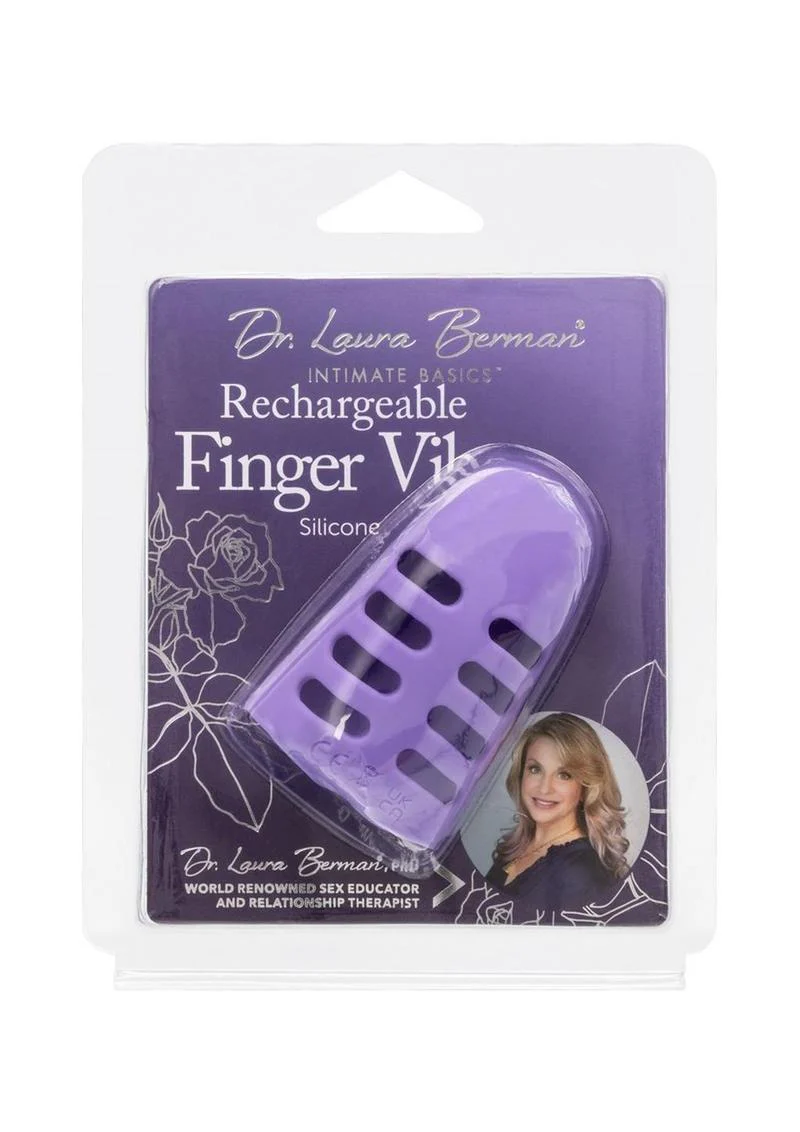 Dr. Laura Berman Rechargeable Silicone Finger Vibrator - Image 2