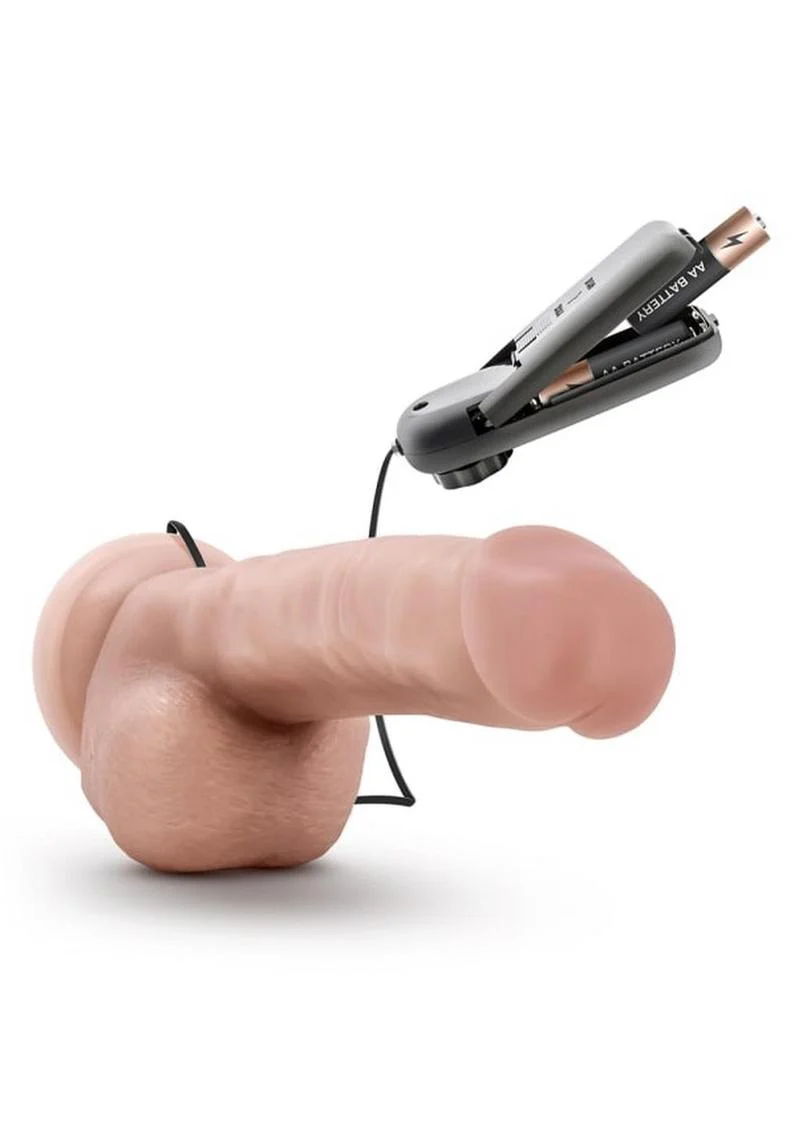 Dr. Skin Dr. Jay Vibrating Dildo with Balls and Remote Control - Image 3