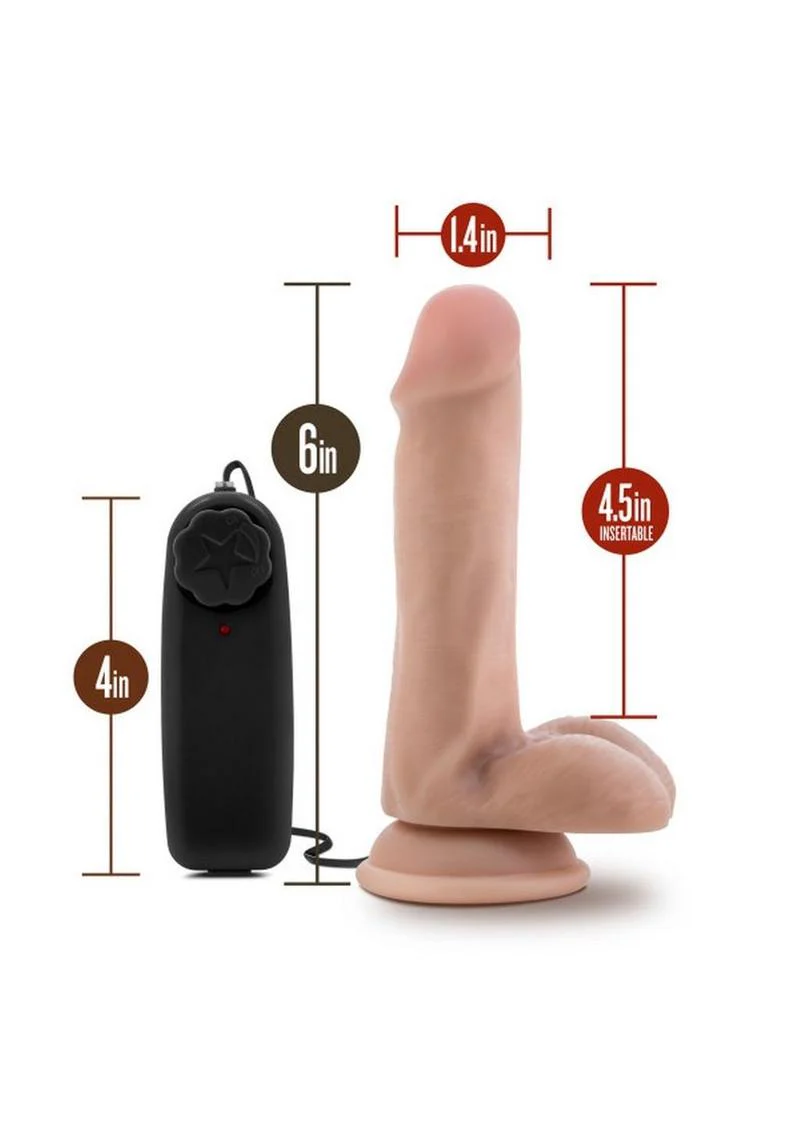 Dr. Skin Dr. Rob Vibrating Dildo with Remote Control - Image 4
