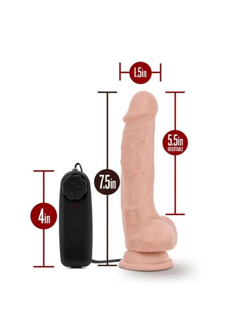 Dr. Skin Dr. Tim Vibrating Dildo with Remote Control - Image 4