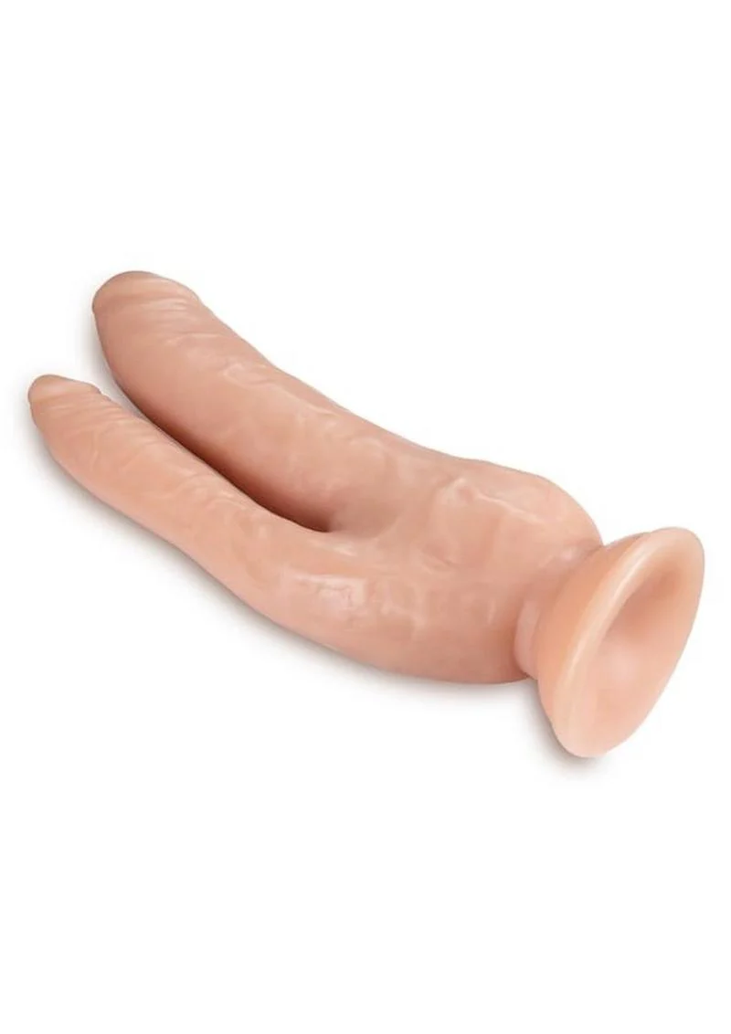 Dr. Skin Dual Penetrating Dildo with Suction Cup - Image 3