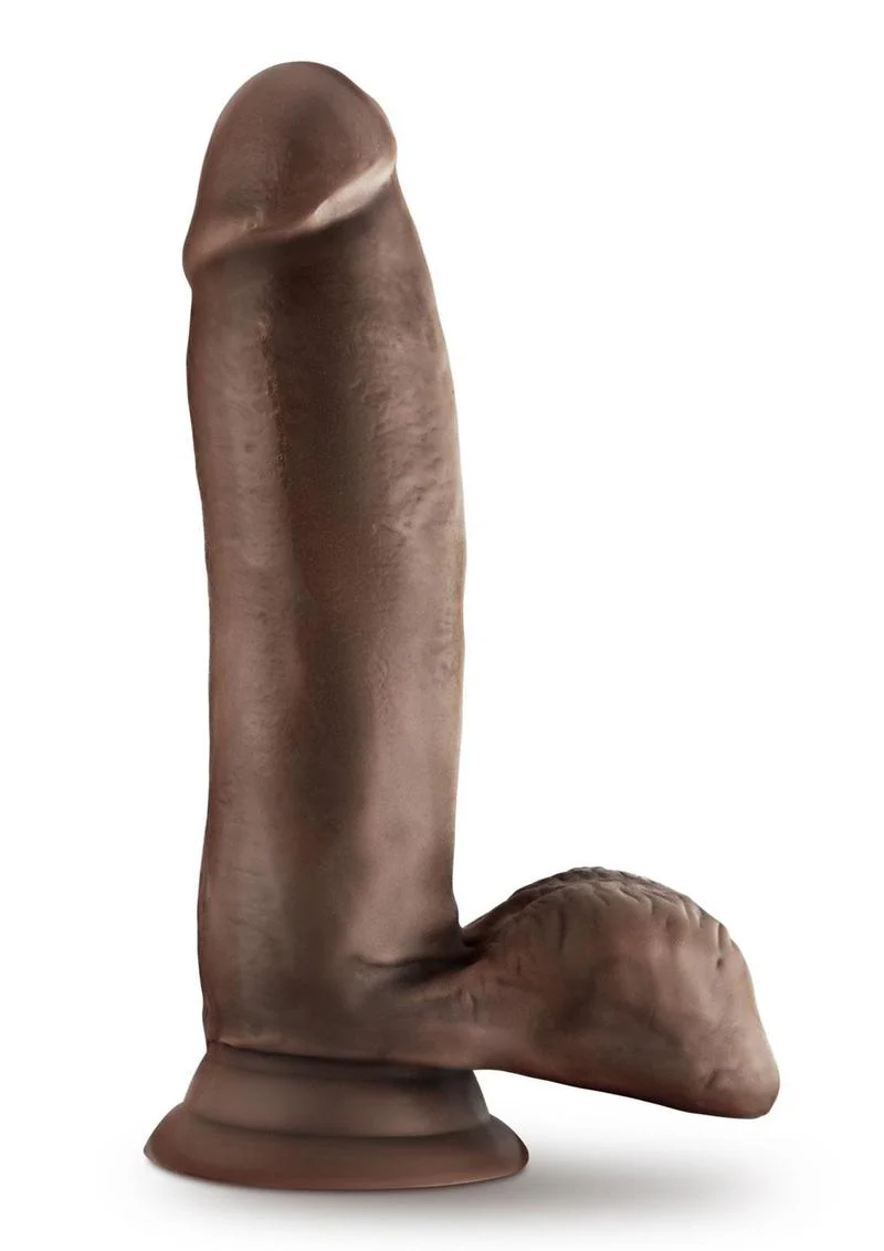 Dr. Skin Glide Self Lubricating Dildo with Balls - Image 2