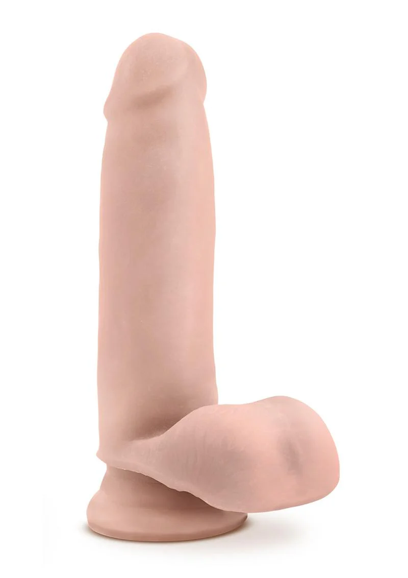 Dr. Skin Glide Self Lubricating Dildo with Balls - Image 3