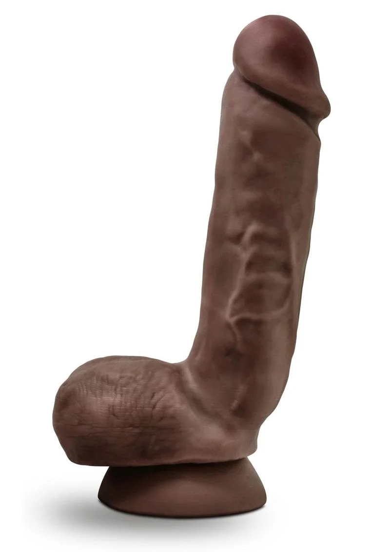 Dr. Skin Glide Self Lubricating Dildo with Balls - Image 4
