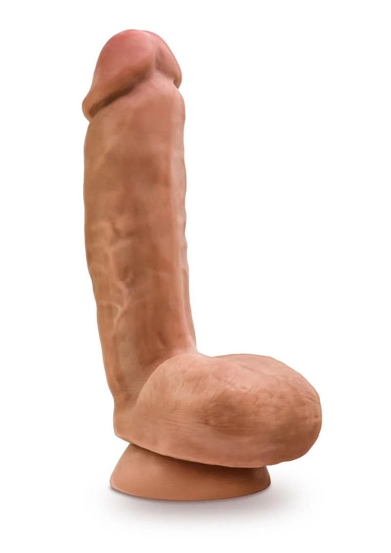 Dr. Skin Glide Self Lubricating Dildo with Balls - Image 5