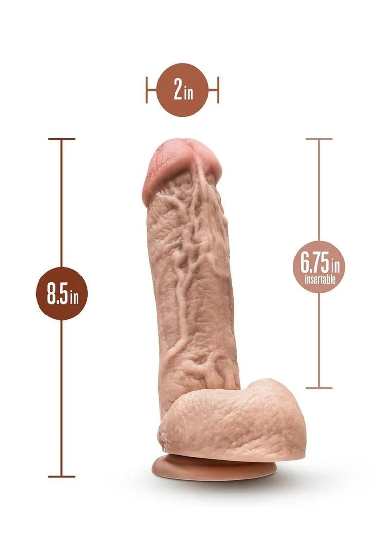 Dr. Skin Mr. D Dildo with Balls and Suction Cup - Image 7