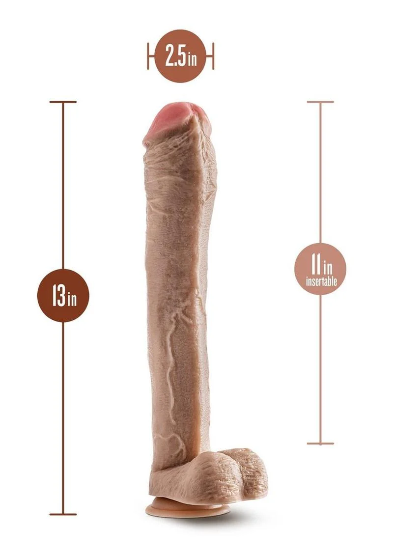 Dr. Skin Mr. Ed Dildo with Balls and Suction Cup - Image 6