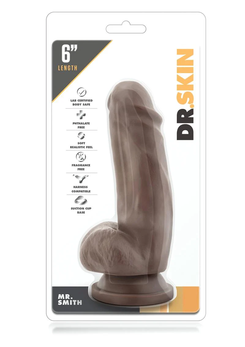 Dr. Skin Mr. Smith Dildo with Balls and Suction Cup - Image 2