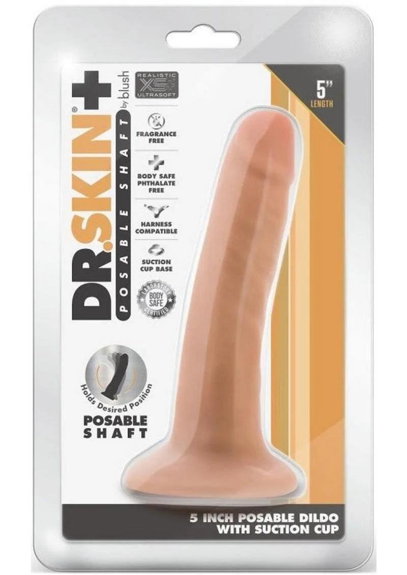Dr. Skin Plus Posable Dildo - Image 10