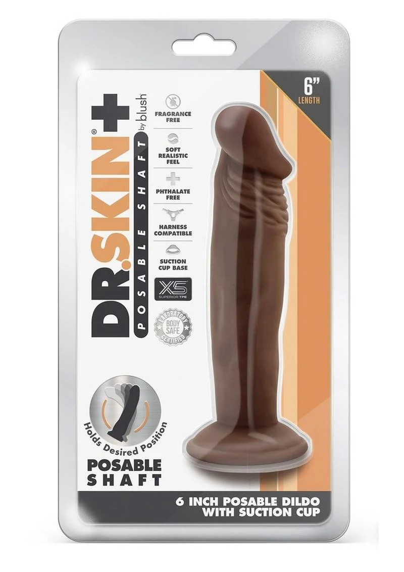 Dr. Skin Plus Posable Dildo - Image 13