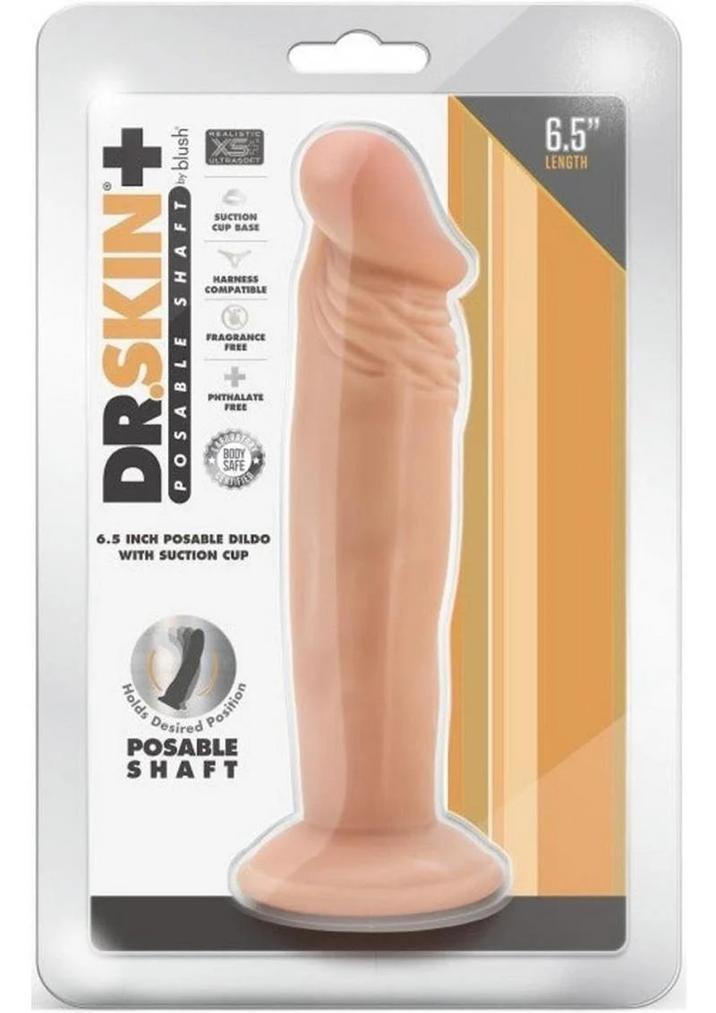 Dr. Skin Plus Posable Dildo - Image 16